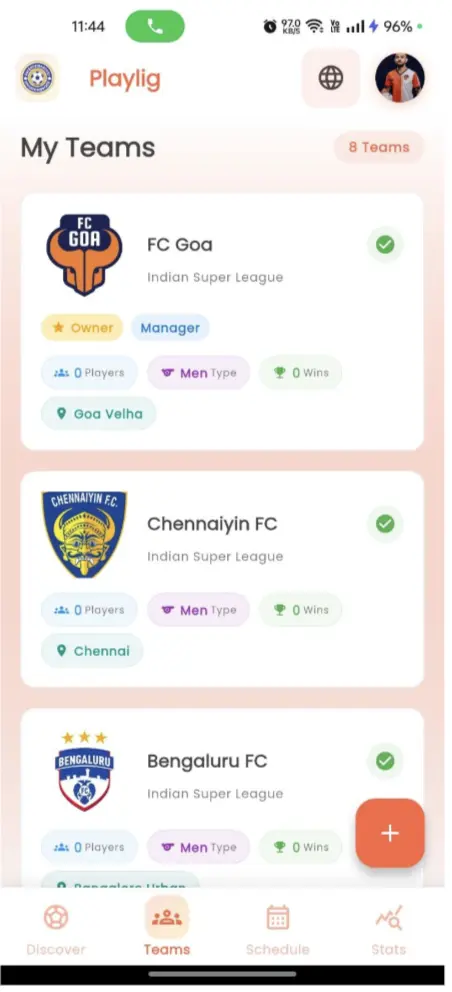 Playlig Match Operations